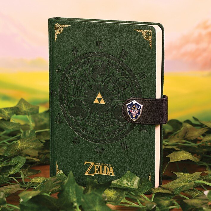 Legend of Zelda Premium -kannettava A5 Triforce uusi versio hinta ja tiedot | Pelien oheistuotteet | hobbyhall.fi