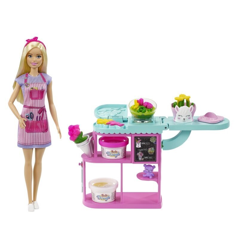 Barbie-nukkesetti "Kukkakauppa" hinta ja tiedot | Tyttöjen lelut | hobbyhall.fi