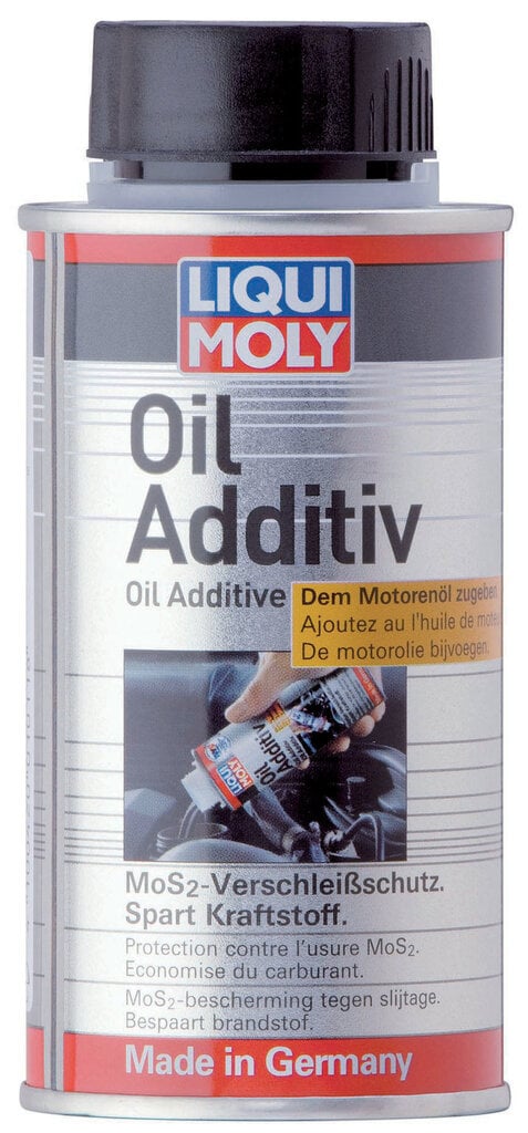 Öljyn lisäaine MoS2 Liqui-Moly 125 ml hinta ja tiedot | Polttoaineen ja öljyn lisäaineet | hobbyhall.fi