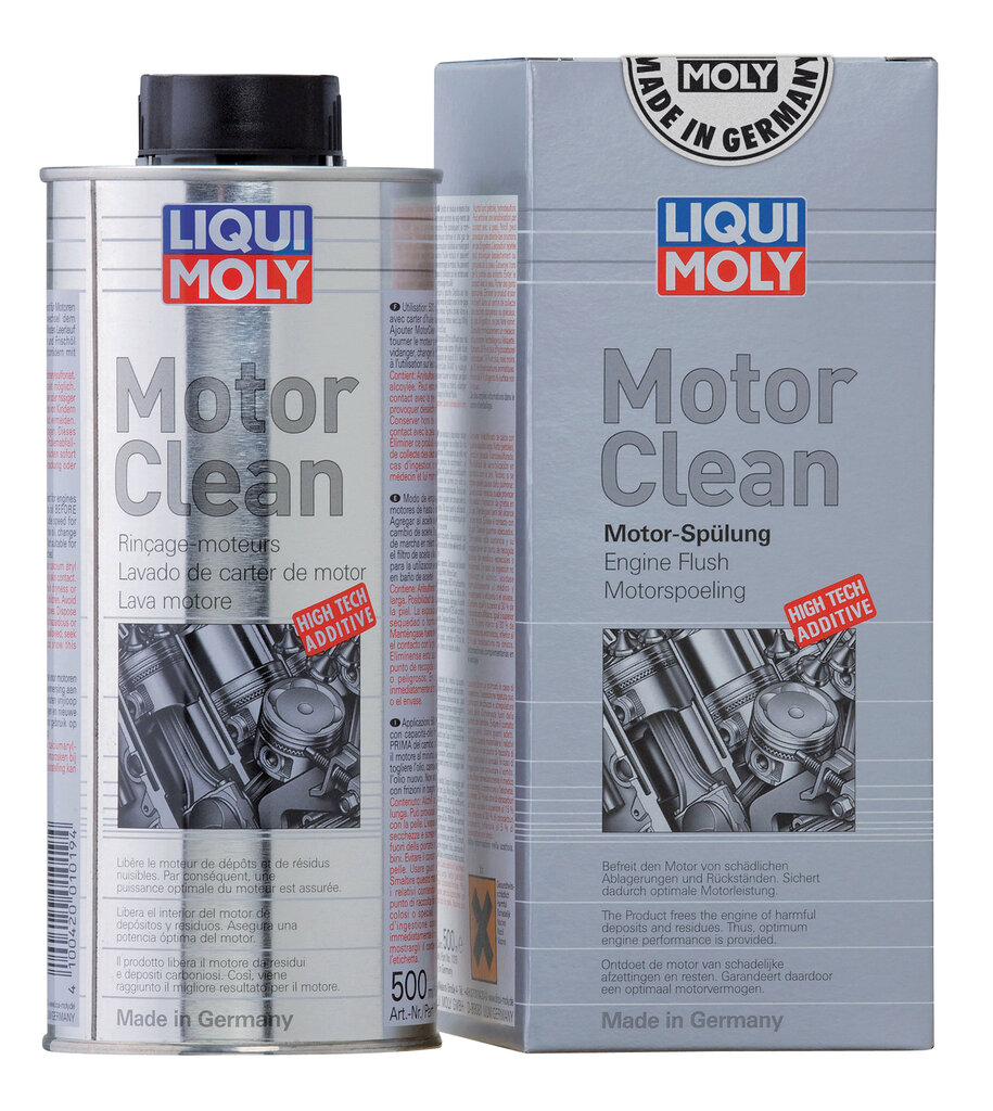 Moottorin sisäpesu- ja puhdistusaine MOTORCLEAN Liqui-Moly 500 ml hinta ja tiedot | Polttoaineen ja öljyn lisäaineet | hobbyhall.fi