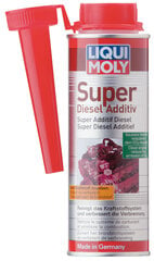 Superdiesel dieselpolttoaineen lisäaine Liqui - Moly 250 ml hinta ja tiedot | Liqui-Moly Autotuotteet | hobbyhall.fi