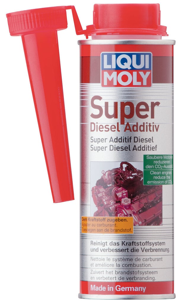 Superdiesel dieselpolttoaineen lisäaine Liqui - Moly 250 ml hinta ja tiedot | Polttoaineen ja öljyn lisäaineet | hobbyhall.fi
