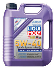 Synteettinen moottoriöljy Liqui-Moly Leichtlauf High Tech 5W-40, 5L hinta ja tiedot | Moottoriöljyt | hobbyhall.fi