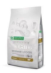 Nature's Protection Superior Care White Dogs aikuisille valko- ja vaaleankarvaisille koirille 1,5kg hinta ja tiedot | Koiran kuivaruoka | hobbyhall.fi