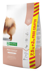 Nature's Protection Mini Junior -kuivaruoka koirille, 7,5 kg + 2 kg hinta ja tiedot | Koiran kuivaruoka | hobbyhall.fi