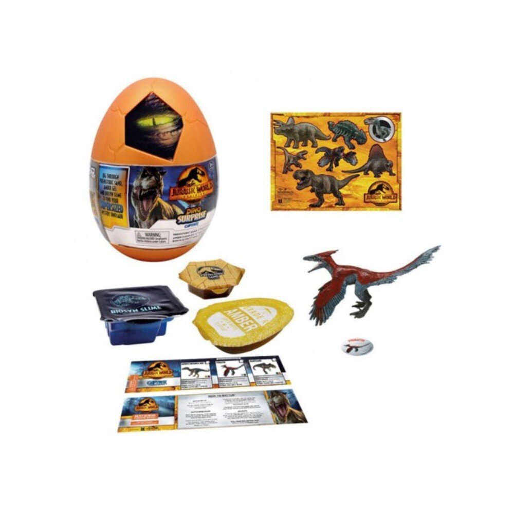 Jurassic World Captivz Dominion Dinosaur Egg (50 g) hinta ja tiedot | Pelien oheistuotteet | hobbyhall.fi