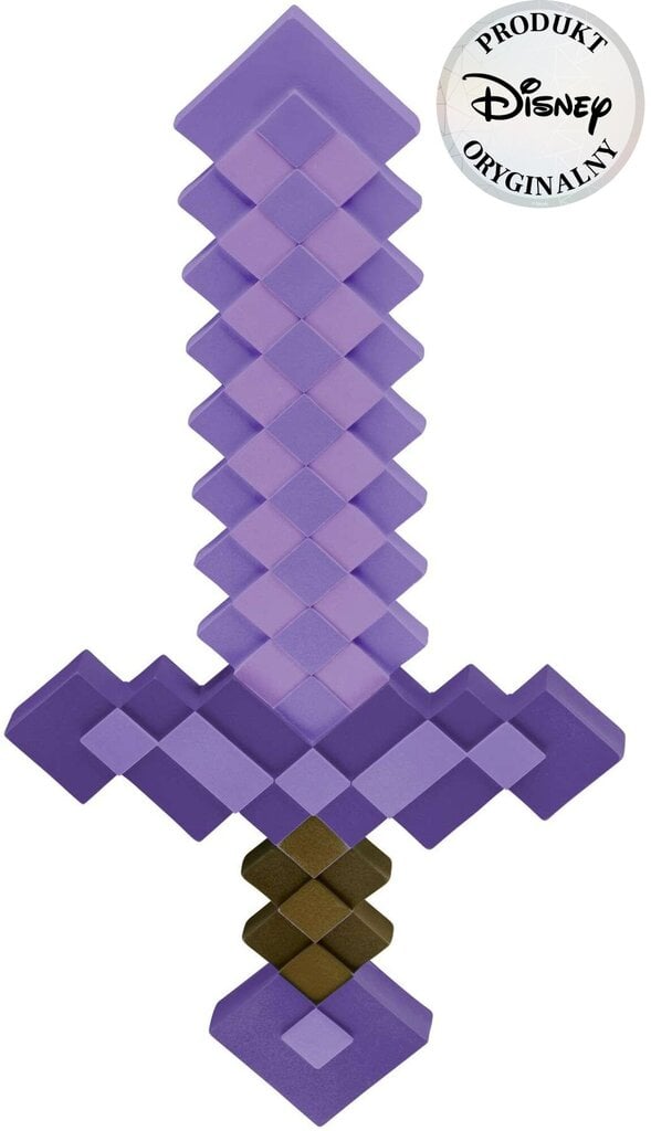 Minecraft Muovi Replica Lumottu Miekka 51 cm hinta ja tiedot | Poikien lelut | hobbyhall.fi