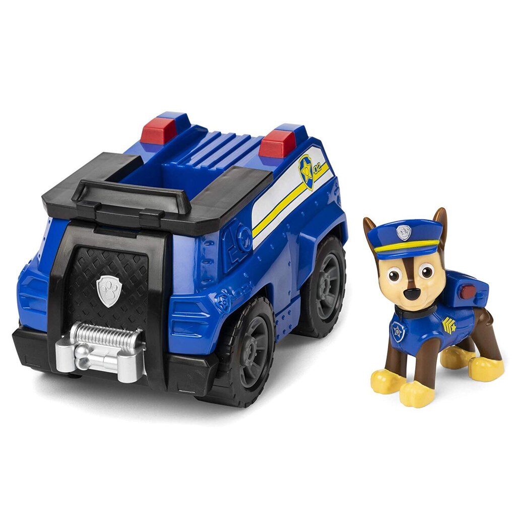 Paw Patrol (Ryhmä Hau) Chase Cruiser Ajoneuvo hinta ja tiedot | Poikien lelut | hobbyhall.fi