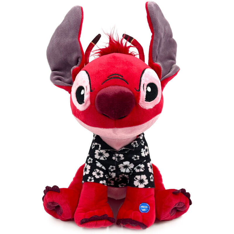 Disney Hawaii Stitch Leroy pehmolelu äänellä 30cm hinta ja tiedot | Pehmolelut | hobbyhall.fi