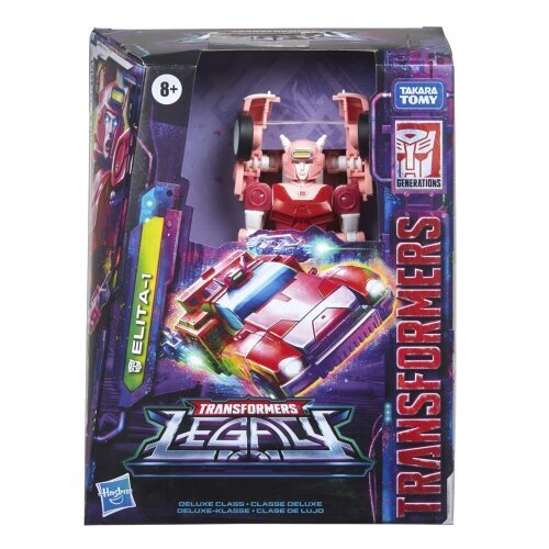 Transformers Generations Legacy Deluxe -luokan toimintahahmo 2022 Elita-1 14 cm hinta ja tiedot | Poikien lelut | hobbyhall.fi