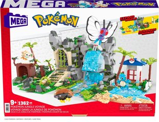 Pokémon Mega Construx -rakennussarja Pokémon Jungle -matka hinta ja tiedot | LEGOT ja rakennuslelut | hobbyhall.fi