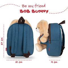 Bob Bunny reppu pehmoleluilla 26cm hinta ja tiedot | Koulureput ja -laukut | hobbyhall.fi