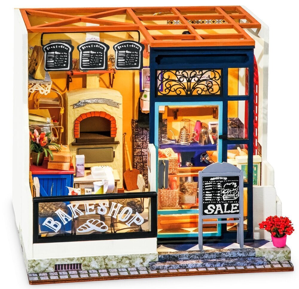 Nancy s Bake Shop miniatyyri talo 3D palapeli hinta ja tiedot | LEGOT ja rakennuslelut | hobbyhall.fi