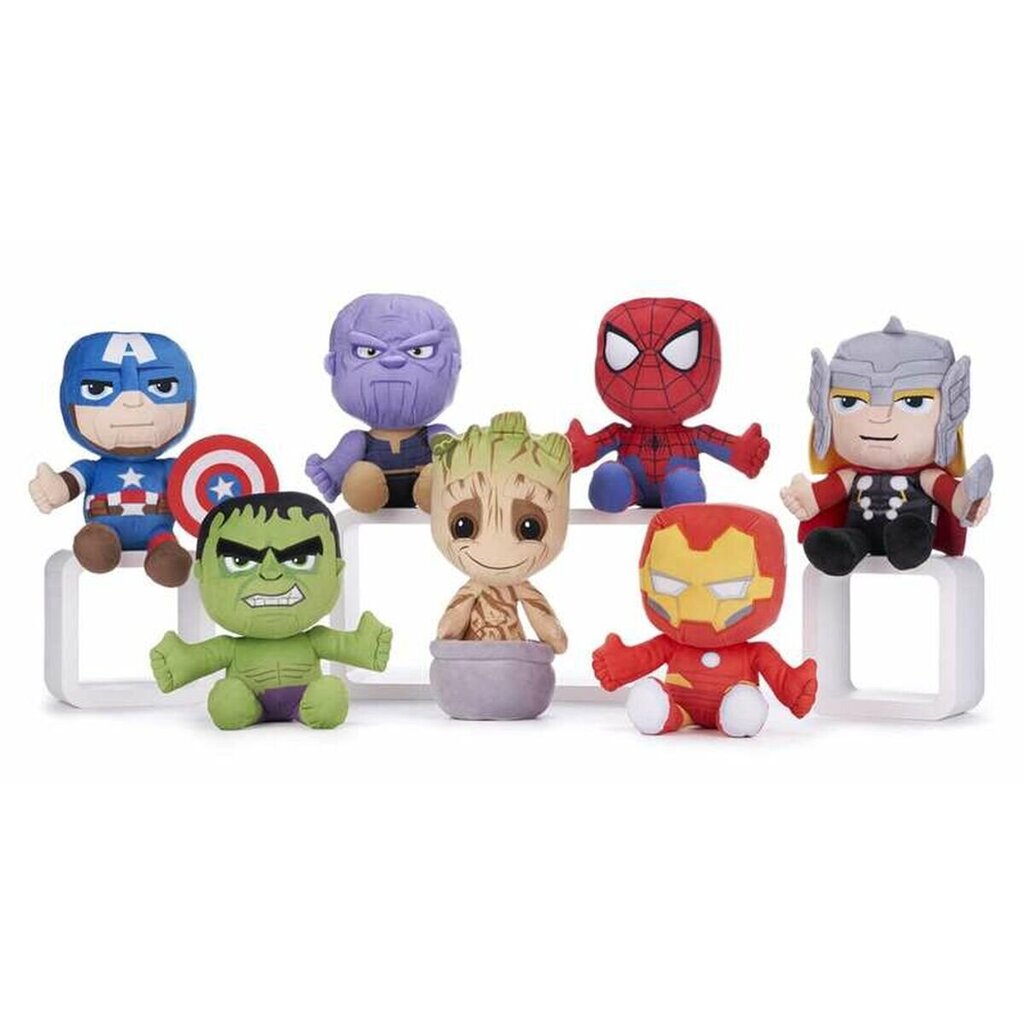 Marvel Avengers Kapteeni Amerikka pehmo 30cm hinta ja tiedot | Pehmolelut | hobbyhall.fi