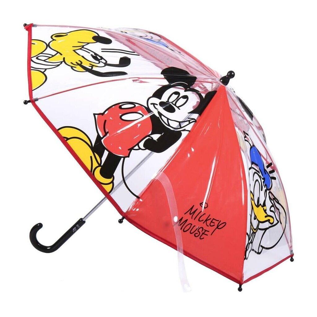 Disney Mickey manuaalinen sateenvarjo 42cm hinta ja tiedot | Lasten asusteet | hobbyhall.fi