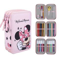 Disney Minnie kolminkertainen penaali hinta ja tiedot | Minnie Mouse Lapset | hobbyhall.fi