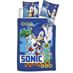 The Hedgehog Sonic mikrokuitu pussilakana sänky 90cm hinta ja tiedot | Vuodevaatteet lapsille | hobbyhall.fi