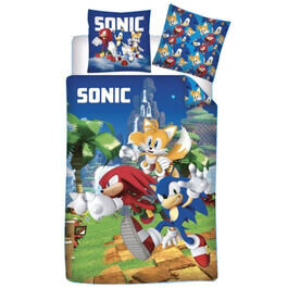 Sonic The Hedgehog mikrokuitu pussilakana sänky 90cm hinta ja tiedot | Vuodevaatteet lapsille | hobbyhall.fi