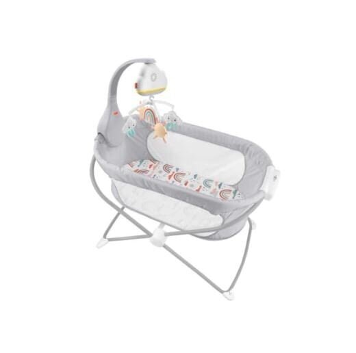 Fisher-Price Rainbow Suihkut Bassinet Bedside Mobile (HBP40) hinta ja tiedot | Vauvan lelut | hobbyhall.fi