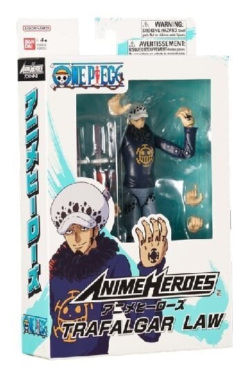 Bandai-anime-sankarit: Yksi kappale - 17 cm Trafalgar Law Action -hahmo (6,5) (36937) hinta ja tiedot | Poikien lelut | hobbyhall.fi