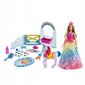 Mattel Barbie Dreamtopia prinsessa muoti nukke ja lemmikkieläinten yksisarvinen leikkisetti lisävarusteilla (GTG01) hinta ja tiedot | Tyttöjen lelut | hobbyhall.fi