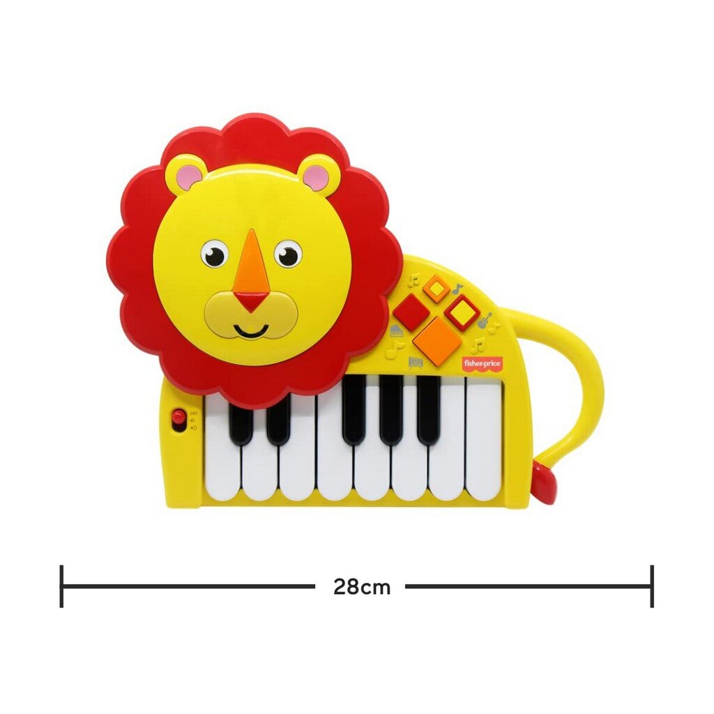 Fisher-Price-pianoleijona (22292) hinta ja tiedot | Kehittävät lelut | hobbyhall.fi