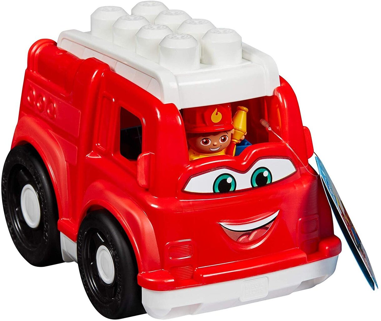 Rakennussetti Fisher Price Mega BloksFreddy Firetruck (GCX09) hinta ja tiedot | Vauvan lelut | hobbyhall.fi