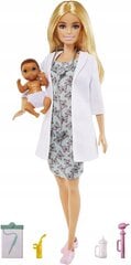 Mattel Barbie Lastenlääkäri (GVK03) hinta ja tiedot | Tyttöjen lelut | hobbyhall.fi