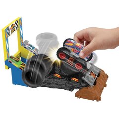 Mattel Hot Wheels Monster Trucks: Arena Smashers - Race Ace Smash Race Challenge (HNB89) hinta ja tiedot | Poikien lelut | hobbyhall.fi