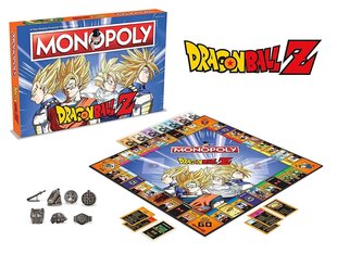 Monopoly Dragon Ball Z -lautapeli (002565), EN hinta ja tiedot | Lautapelit ja älypelit | hobbyhall.fi