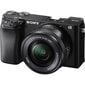 Sony A6100 16-50mm OSS (ILCE-6100L), musta hinta ja tiedot | Kamerat | hobbyhall.fi