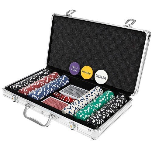 Pokeri - 300 pelimerkkisetti HQ-kotelossa hinta ja tiedot | Korttipelit, pokeri | hobbyhall.fi