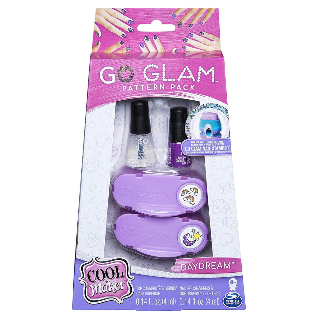 SPIN MASTER GoGlam Kynsien hoitopakkaus, 4 erilaista pakkausta hinta ja tiedot | Lasten ja äitiysajan kosmetiikka | hobbyhall.fi