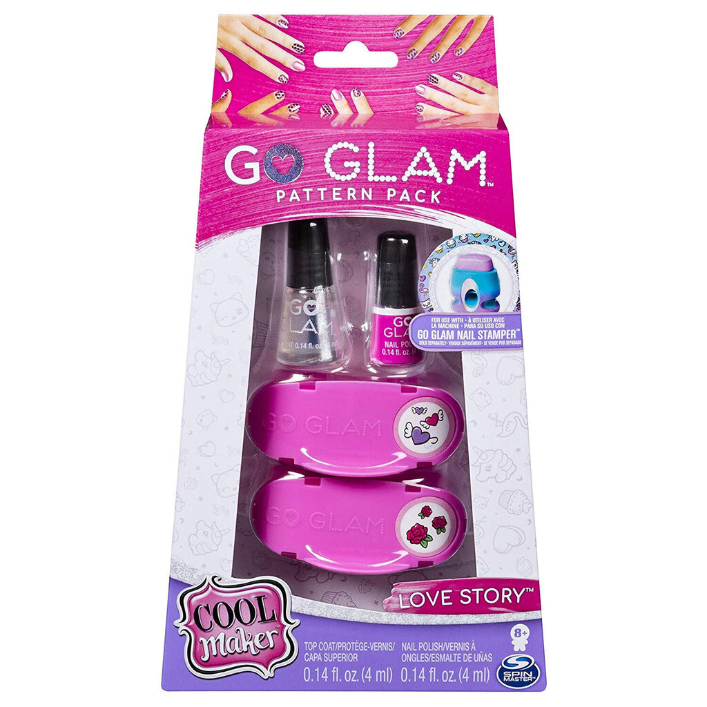 SPIN MASTER GoGlam Kynsien hoitopakkaus, 4 erilaista pakkausta hinta ja tiedot | Lasten ja äitiysajan kosmetiikka | hobbyhall.fi