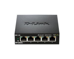 D-Link DGS105/E hinta ja tiedot | Reitittimet ja modeemit | hobbyhall.fi