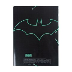 Kansio Batman A4 musta (24 x 34 x 4 cm) hinta ja tiedot | Toimistotarvikkeet | hobbyhall.fi