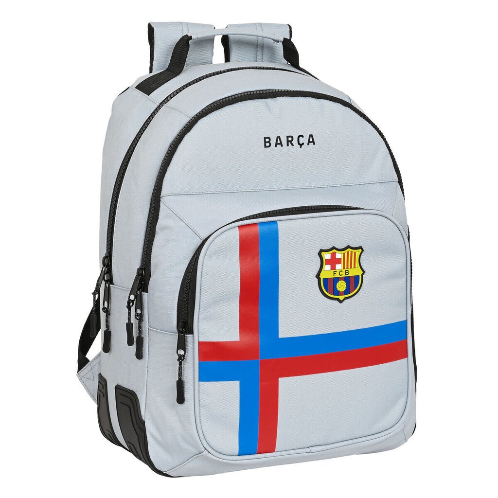 Koulureppu F.C. Barcelonan, harmaa (32 x 42 x 15 cm) hinta ja tiedot | Koulureput ja -laukut | hobbyhall.fi