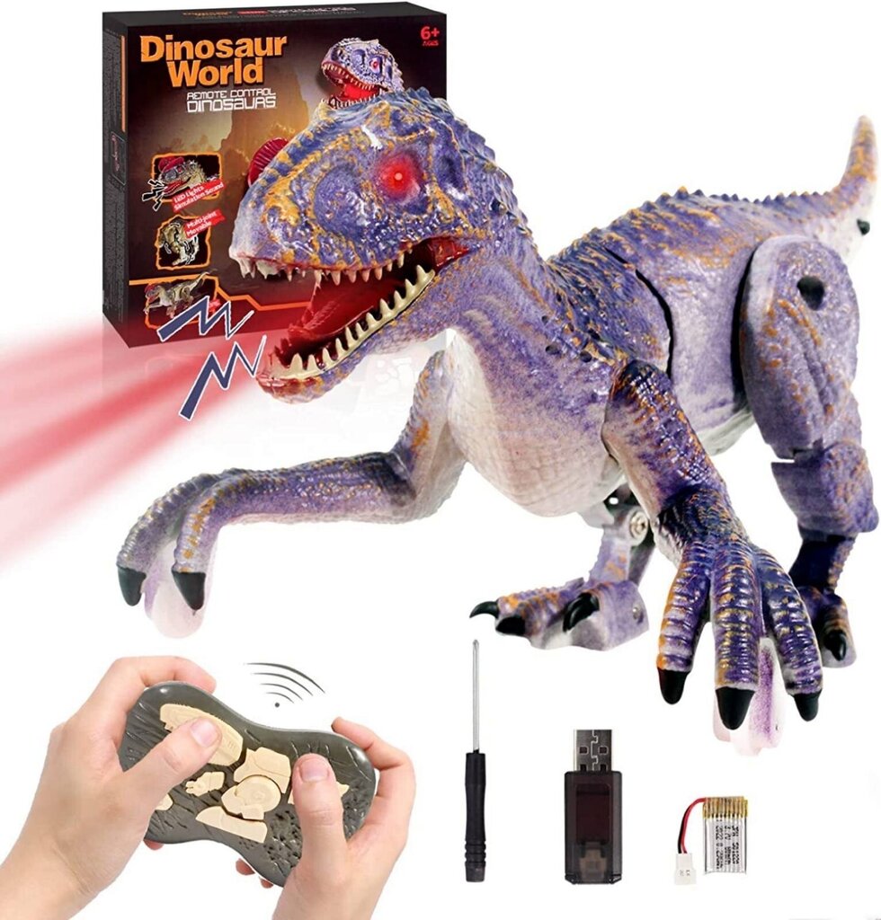 Kauko-ohjattava minidinosaurus efekteineen Cooler St Co 4551 hinta ja tiedot | Poikien lelut | hobbyhall.fi