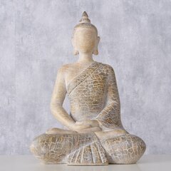 Boltze Buddha koristefiguuri 21 cm x 14 cm x 30 cm hinta ja tiedot | Sisustustuotteet | hobbyhall.fi