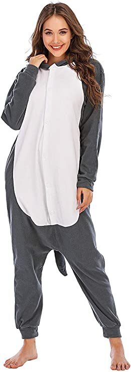 Unisex-pyjamat HUTUTU, harmaa, koko XL hinta ja tiedot | Yöasut ja pyjamat | hobbyhall.fi