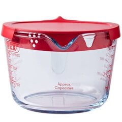 Pyrex-mittakuppi kannella, 1 l hinta ja tiedot | Pyrex Koti ja keittiö | hobbyhall.fi