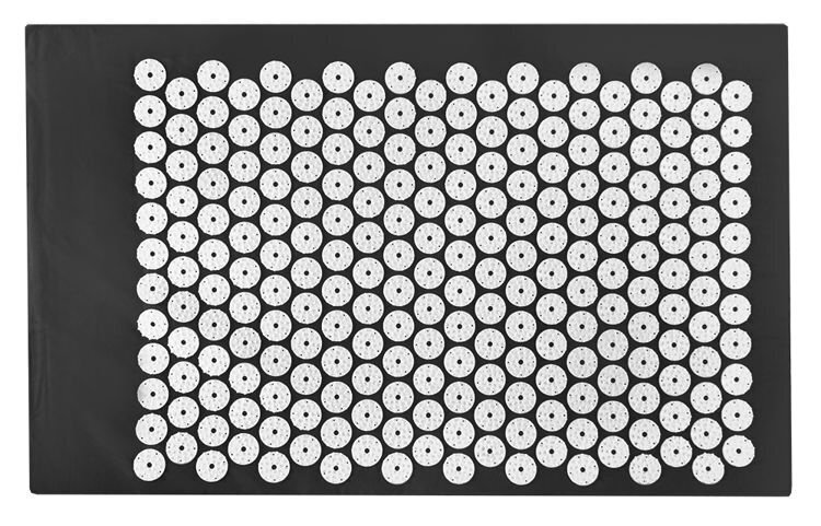 Piikkimatto 41x64 cm, musta hinta ja tiedot | Hierontatuotteet | hobbyhall.fi