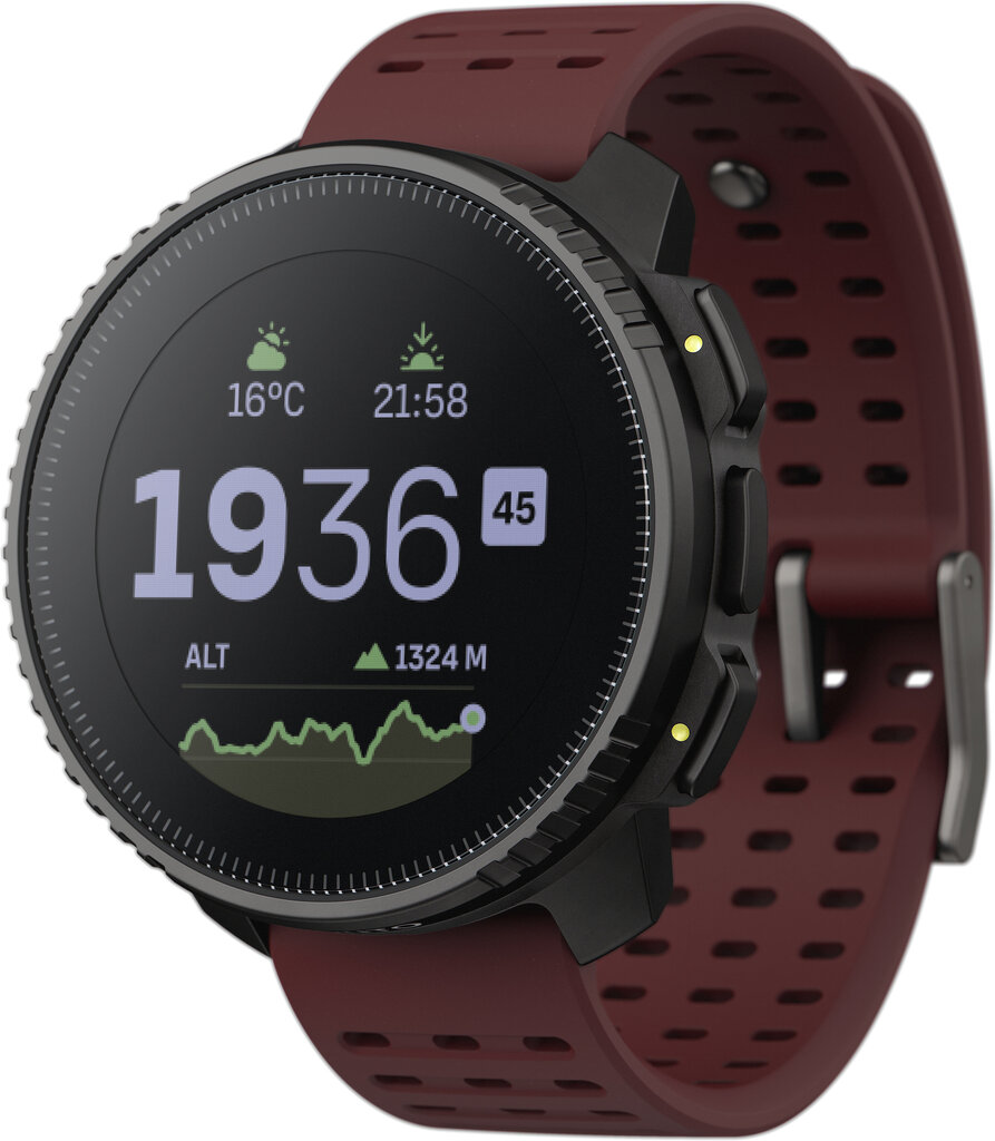 Suunto Vertical Black Ruby SS050865000 hinta ja tiedot | Älykellot | hobbyhall.fi