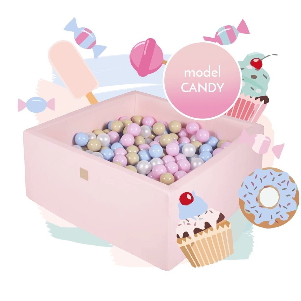 MeowBaby® Model Candy pallomeri 300kpl hinta ja tiedot | Vauvan lelut | hobbyhall.fi