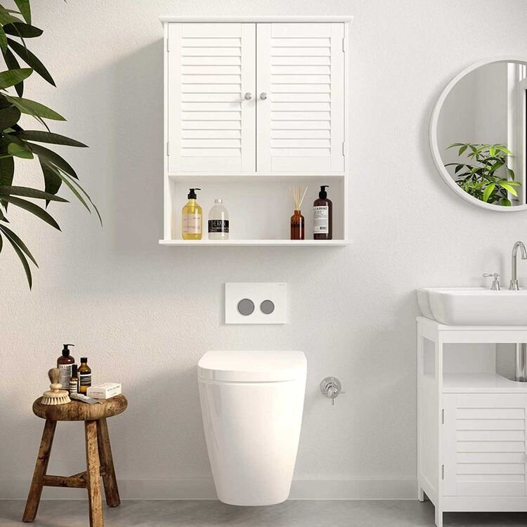Ripustettava kylpyhuoneen kaappi hinta ja tiedot | Kylpyhuonekaapit | hobbyhall.fi