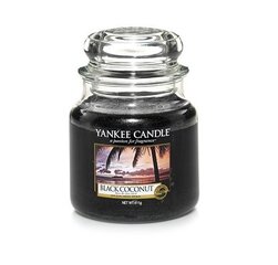 Tuoksukynttilä Yankee Candle Black Coconut 411 g hinta ja tiedot | Kynttilät ja kynttilänjalat | hobbyhall.fi