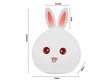 LED-lasten yövalo Rabbit RGB (kosketus) hinta ja tiedot | Lastenhuoneen valaisimet | hobbyhall.fi