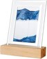 LED-pöytävalaisin "Sand Art" touch sinisellä RGB-valolla hinta ja tiedot | Pöytävalaisimet | hobbyhall.fi