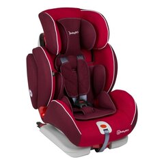 BabyGO Sira -turvaistuin IsoFixillä, 9-36 kg, punainen hinta ja tiedot | Turvaistuimet | hobbyhall.fi