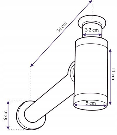 Siphon Click-clack pesuallas tulpalla, ilman ylivuotosuojaa, mustan värinen hinta ja tiedot | Vesilukot | hobbyhall.fi